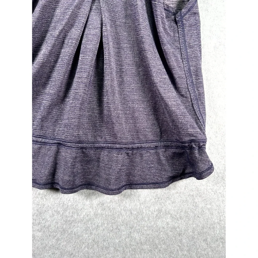 Lululemon Run Times Tank Top Women's Purple Built-In Shelf Bra Sweat Wicking XS